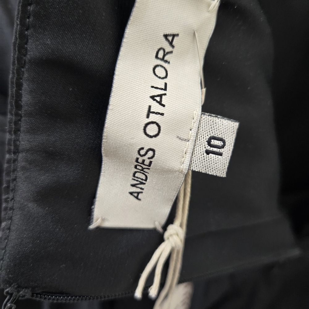 ANDRES OTALORA SILK MINI DRESS - Picture 9 of 11